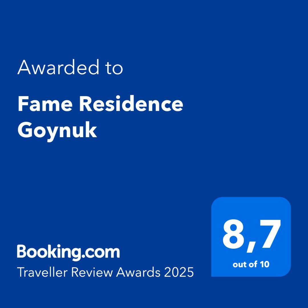Fame Residence Goynuk Göynük Exterior foto